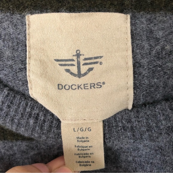 DOCKERS Striped Wool Sweater - Picture 7 of 10